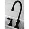 Kingston Brass KS2985PKL Duchess Widespread Bathroom Faucet W/ Brass Pop-Up, Bronze KS2985PKL - alternate 7